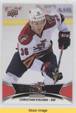 2016-17 Upper Deck AHL SP Red Christian Fischer #122 READ z6b
