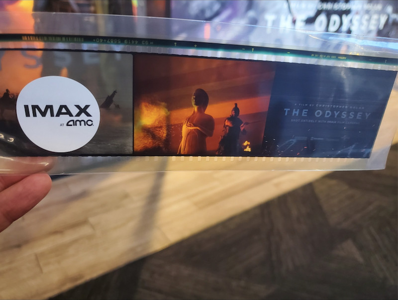 The Odyssey - Christoper Nolan - IMAX 70mm Filmstrip