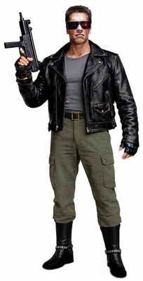 Arnold Schwarzenegger Terminator T800 6FT 2IN Life Size Cutout Standee