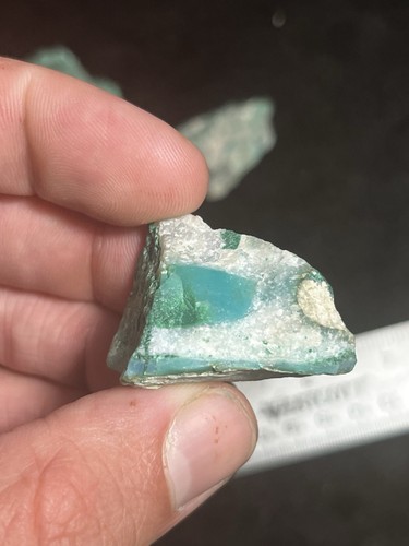 Bagdad Mine Silicated Malachite 118.2g Old Stock Arizona Gemstone Lapidary Rough - Picture 10 of 23