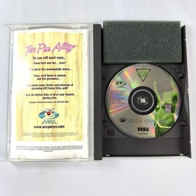 Ten Pin Alley for Sega Saturn - CIB Complete in Box EXCELLENT DISC