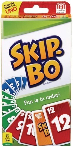 Mattel Games - Карточная игра Skip-Bo Настольная игра Игрушка 2990₽
