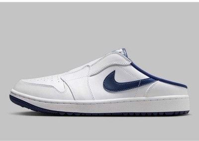 Nike Air Jordan Mule FJ1214-103 27㎝ Nike Air Jordan 1 Mule Golf White Midnight Navy FJ1214-103 Men's