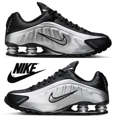 NIKE SHOX R4 シルバー Size 10 - Nike Shox R4 Metallic Silver for sale online | eBay