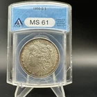 1900 S $1 Morgan Silver Dollar - ANACS MS61 - End Roll Toner - Free Shipping