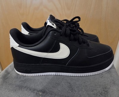 Nike Air Force 1 Low Black And White  Mens 9.5