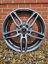 18" MERCEDES ALLOY WHEEL A & B CLASS AMG W176 GENUINE 7.5X18 ET52 A1764010700🚘