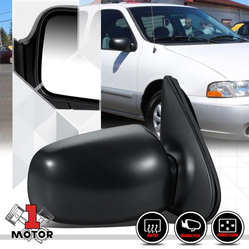 [Right]Passenger Side Power+Heated Foldable Door Mirror for 99-02 Villager/Quest