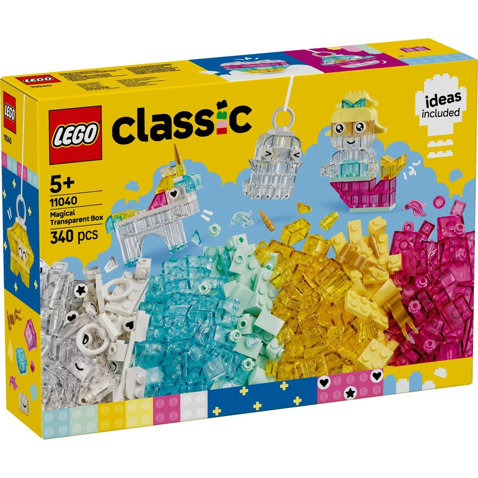 LEGO Classic Creative Transparent Bricks 11040 Box Set - Image 2 of 4