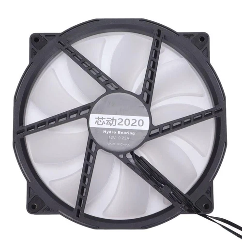 200 mm 4Pin PWM 5V Silencioso Bajo Ruido -Funda -Ventilador para PC -Refrigeración Alta - Imagen 12 de 24