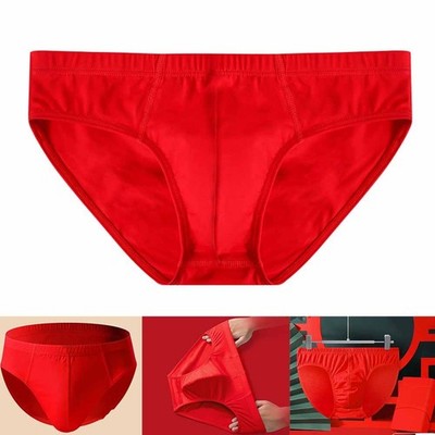 Nagelneuer roter Slip Unterhose atmungsaktiv bequem Herren rot Slip