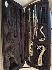 Kessler Bb Bass Clarinet (LowC) with Case and Mouthpiece - 2nd Generation