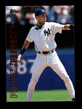 1998 TOPPS PICTURE PERFECT P10 DEREK JETER NEW YORK YANKEES