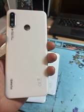 PROMO Déstockage Vitre Arrière Huawei P30 Lite Blanche Premium