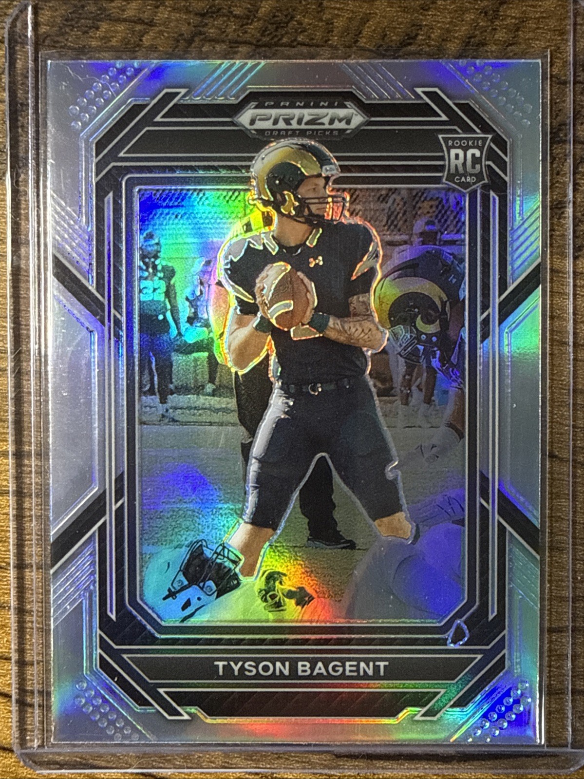 Tyson Bagent 2023 Panini Prizm Draft Picks Silver 110 Shepherd Bears Rookie