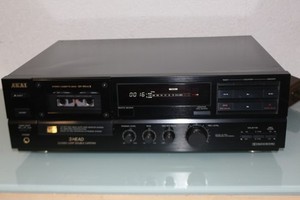 Akai GX - 65 MKII  Stereo Kassettendeck Neu Riemen Super GX 3Kopf/Head