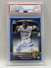 2025 Bowman Chrome Konnor Griffin Blue Refractor Auto #95/150 PSA 10 Gem Mint
