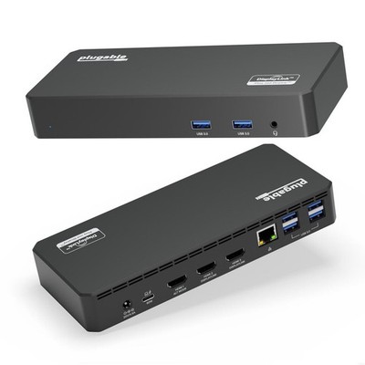 3x HDMI (1x 4K 30Hz, 2x 1080p 60Hz), 6x USB 5Gbps Ports | Windows, macOS, Chrome
