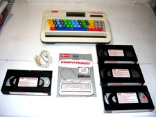 Connor ComputerSmarts Interactive Video Game VCR Learning Console 4 Tapes 1988