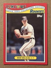 1990 Topps Toys R Us Rookies Baseball Card Bob Milacki Baltimore Orioles #20