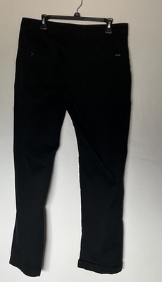 Volcom V-Monty 33 Size Mens Straight Leg Black True to This Pants