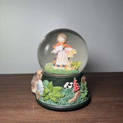 Heroines Of The Fairy Tale Forest Musical Glitter Globe By Dianna Effner 1995