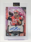 CARSON BECK 2024 WILD CARD 7 STUDS PRC PRE ROOKIE RED PINK RC AUTO 1/1 Q3668