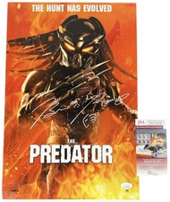 Brian A. Prince signed & sketched 12x18 Poster The Predator JSA Authentication