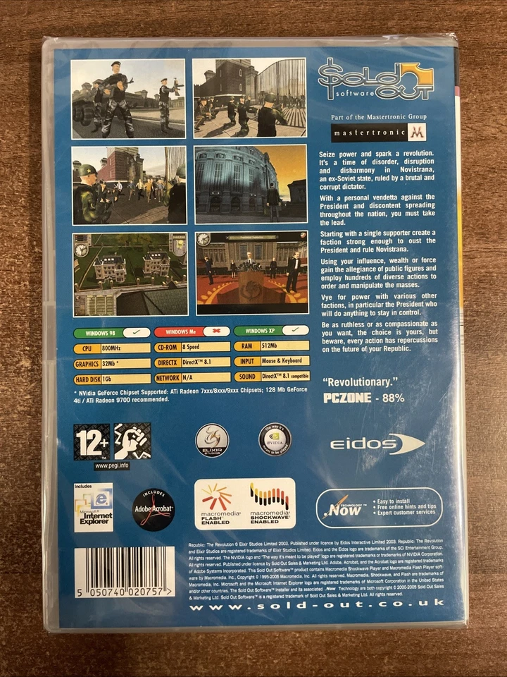 Republic - The Revolution Pc Cd - Rom; Brand New Sealed - Image 2 of 2