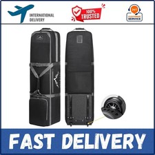 Durable Golf Travel Bag with Wheels - Heavy Duty for Airlines, 1200D Oxford Fabr