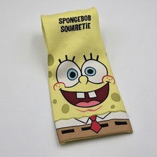 Nickelodeon Spongebob SquarePants Men's Necktie Yellow 100 Polyester Novelty