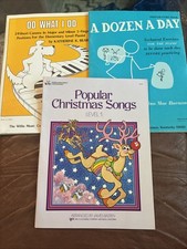Elementary Piano Book Lot Of 3Books Good Cond...