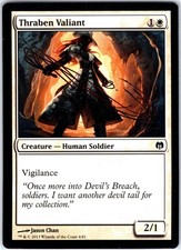 Thraben Valiant 6 C Duel Decks: Heroes vs. Monsters Magic the Gathering MTG LP