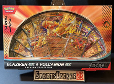 Blaziken Ex & Volcanion Ex Premium Collection Prices | Pokemon Promo | Pokemon Cards Blaziken Ex & Volcanion Ex Premium Collection Prices | Pokemon Promo | Pokemon Cards
