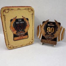 Harley-Davidson Belt Buckle 90th Anniversary The Reunion Limited Edition W/ Tin