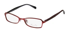 NEW THALIA GLORIA EYEGLASSES 47-16-130 WOMENS METAL & PLASTIC RECTANGULAR
