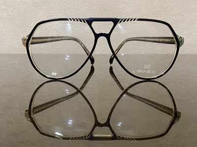 Vintage NINA RICCI PARIS 1746 N, HAND MADE FRANCE Glasses Frames Eyeglasses, 70s