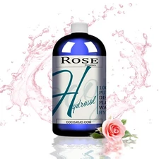 Rosewater hydrosol pure natural vegan non gmo bulk 32 oz 1 quart hydrating toner