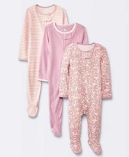 Baby Girl 3pack Sleep N Play Cloud Island 6-9 Month