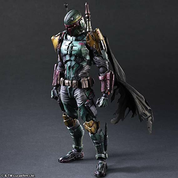 Star War Figure Play Arts Kai Boba Fett | eBay