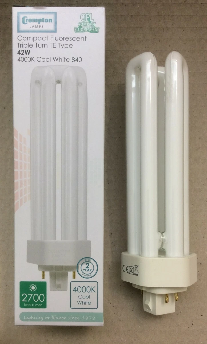 42w compact 2024 fluorescent bulb