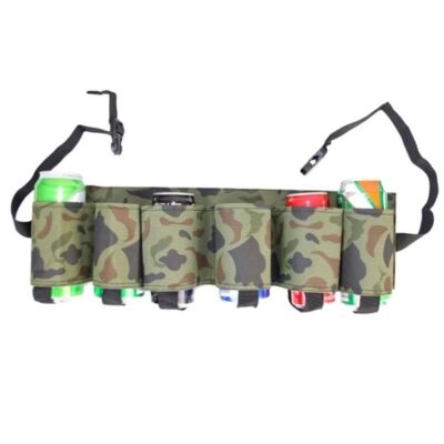 Bier Aufbewahrung Gürteltasche 6 Taschen Bier Gürtelholster Bier Gürtelhalter Hüfttasche