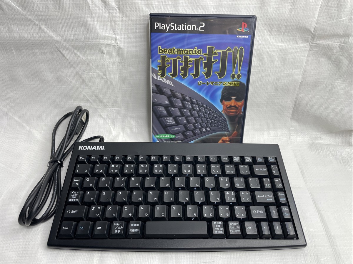 US SELLER - Beatmania DADADA w/ Konami USB Keyboard PlayStation 2