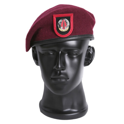 Army Special Forces Red Beret Us Military Burgundy Beret Army