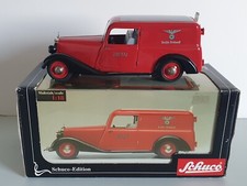 Schuco Mercedes Benz 170 V Uhrwerk Deutsche Reichspost Blechspielzeug 1:18 OVP