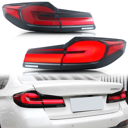 LED Tail Lights for BMW G30 M5 F90 5 Series 2011-2017 G38 Sequential Rear Lamps - Picture 1 of 12