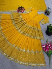 LUNCHING WEDDING LOOK HEAVY FAUX GEORGETTE TOP LEHENGA WITH STYLISH DUPATTA