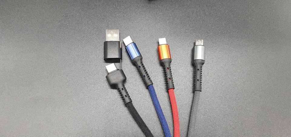 6 in 1 Multi USB Charging Cable For IOS , Type C Micro USB - Image 3 of 4