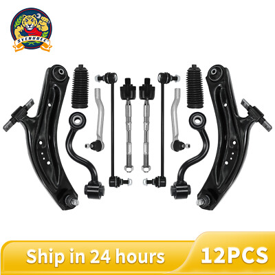 Front Control Arm Set Rear Sway Bar for 2014-2020 Rogue&2017-2021 SPORT&Rogue