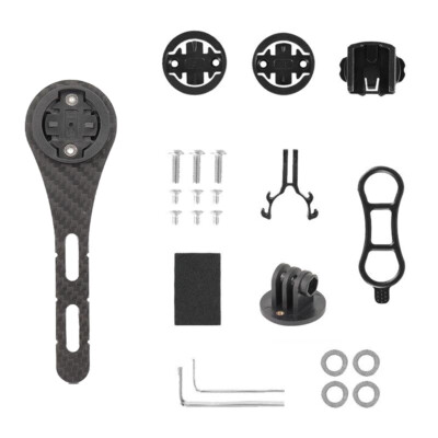 Carbon Fiber Bicycle Computer Holder Useful Durable Bike Handlbar Computer Mount
